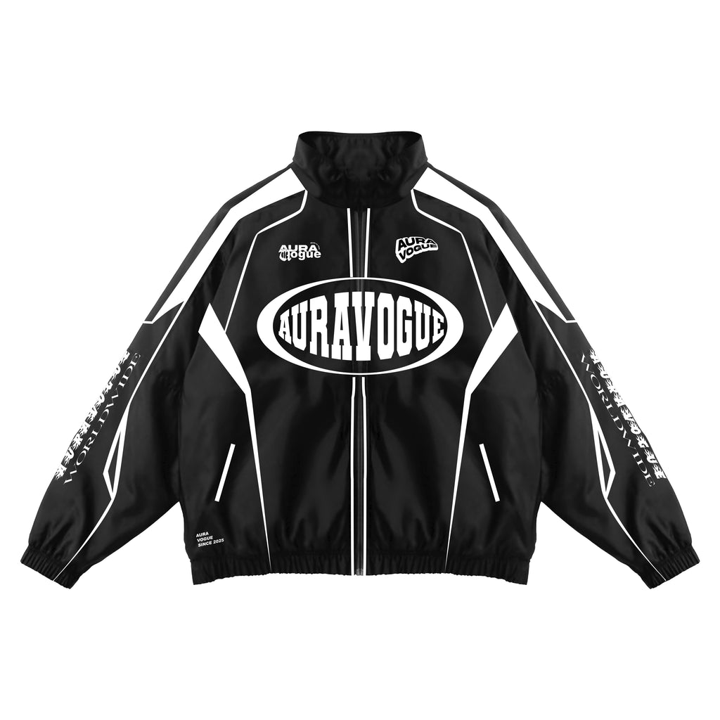 AURAVOGUE BLACK TRACKSUIT