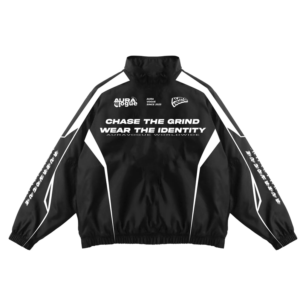 AURAVOGUE BLACK TRACKSUIT